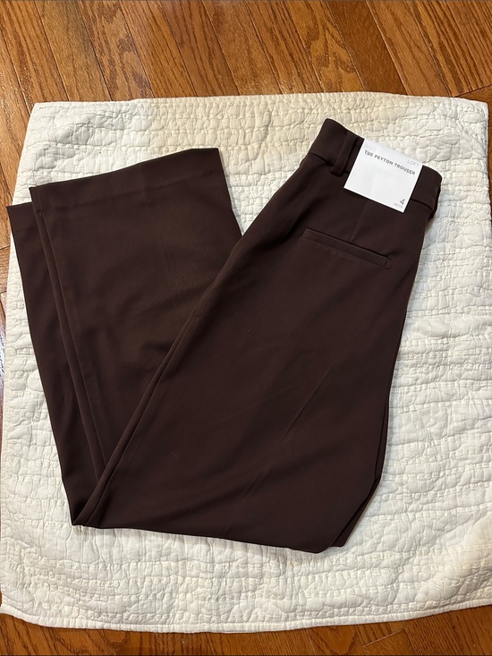 LOFT Pants - NWT LOFT The Peyton Trouser - Dark Brown